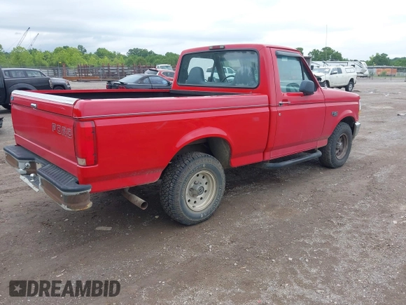 1996 Ford F-150 with VIN 1FTEF15Y8TLB41779, listed as a IAAI auction lot 42343084 with 201,277 mi miles and . Bid and sale history available at DreamBid. Image 4.