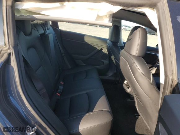 2023 Tesla Model 3 with VIN 5YJ3E1EA6PF658634, listed as a Copart auction lot 87742685 with 19,755 mi miles and Salvage Title. Bid and sale history available at carsss.com. Image 11.