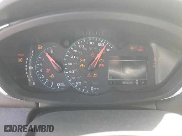 2021 Chevrolet Trax LS with VIN KL7CJKSB4MB312897, listed as a Copart auction lot 50985685 with 69,822 mi miles and Salvage title. Bid and sale history available at DreamBid. Image 9.