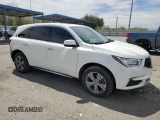 2019 Acura MDX with VIN 5J8YD3H34KL008337, listed as a Copart auction lot 53061655 with 66,561 mi miles and Salvage Title. Bid and sale history available at carsss.com. Image 4.