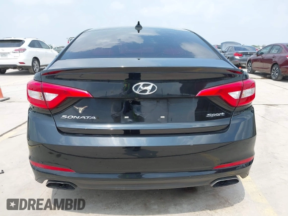 2017 Hyundai Sonata Sport with VIN 5NPE34AFXHH594862, listed as a IAAI auction lot 41952123 with 102,706 mi miles. Bid and sale history available at carsss.com. Image 17.