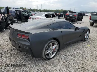 2016 Chevrolet Corvette 2LT with VIN 1G1YD2D74G5104720, listed as a Copart auction lot 70192474 with 34,686 mi miles and Salvage Title. Bid and sale history available at carsss.com. Image 3.