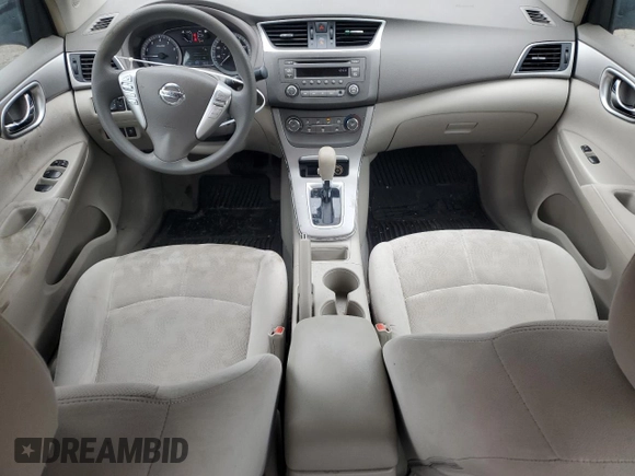2013 Nissan Sentra FE+ S with VIN 3N1AB7AP6DL691226, listed as a Copart auction lot 46814625 with 73,650 mi miles and Salvage Title. Bid and sale history available at DreamBid. Image 8.