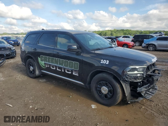 2021 Dodge Durango Pursuit with VIN 1C4SDJFT7MC724213, listed as a Copart auction lot 56631665 with 71,809 mi miles and Salvage title. Bid and sale history available at DreamBid. Image 4.