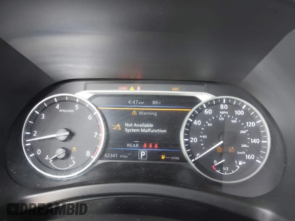 2022 Nissan Sentra SV z VIN 3N1AB8CV8NY318551, wystawiony jako IAAI lot #42397024 z przebiegiem 62 341 mil mil oraz . Historia ofert i sprzedaży dostępna na DreamBid. Obrazek 7.