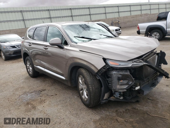 2019 Hyundai Santa Fe SE with VIN 5NMS23AD8KH010316, listed as a Copart auction lot 51163115 with 73,302 mi miles and Salvage Title. Bid and sale history available at carsss.com. Image 4.