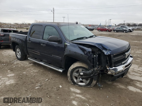 2010 Chevrolet Silverado 1500 1HY with VIN 3GCXKUEJ0AG131282, listed as a Copart auction lot 49652055 with 209,901 mi miles and Salvage Title. Bid and sale history available at DreamBid. Image 4.