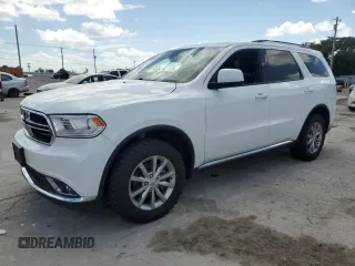 2017 Dodge Durango SXT z VIN 1C4RDJAG2HC790974, wystawiony jako Copart lot #62179585 z przebiegiem 131 565 mil mil oraz Czysty tytuł • Clean title. Historia ofert i sprzedaży dostępna na DreamBid. Obrazek 1.