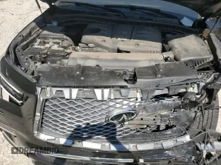 2018 Infiniti QX80 with VIN JN8AZ2NE9J9192420, listed as a Copart auction lot 71944594 with 74,376 mi miles and Salvage Title. Bid and sale history available at carsss.com. Image 12.