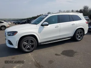 2023 Mercedes-Benz GLS 450 with VIN 4JGFF5KE7PA962374, listed as a Copart auction lot 65884414 with 35,091 mi miles and Salvage Title. Bid and sale history available at DreamBid. Image 1.