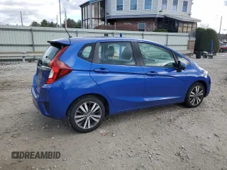 2017 Honda Fit EX-L with VIN 3HGGK5H80HM704757, listed as a Copart auction lot 80079734 with 53,397 mi miles and Salvage Title. Bid and sale history available at DreamBid. Image 3.