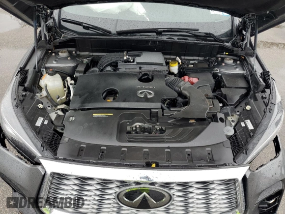 2023 Infiniti QX55 Luxe z VIN 3PCAJ5JR9PF124484, wystawiony jako Copart lot #56116735 z przebiegiem 14 781 mil mil oraz Szkoda całkowita • Salvage title. Historia ofert i sprzedaży dostępna na DreamBid. Obrazek 12.
