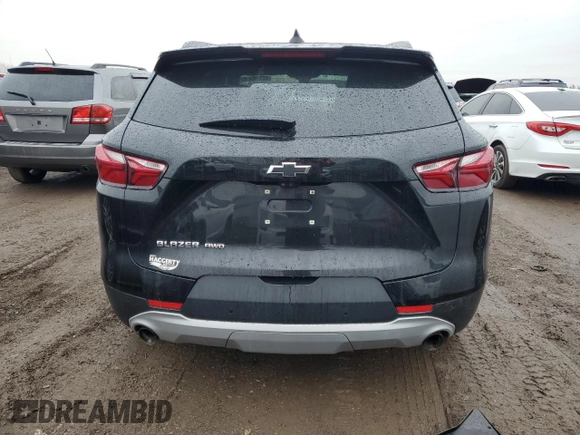 2020 Chevrolet Blazer LT with VIN 3GNKBJRS3LS587053, listed as a Copart auction lot 86148964 with 96,779 mi miles and Salvage title. Bid and sale history available at DreamBid. Image 6.