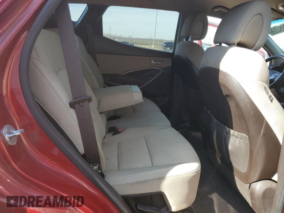 2017 Hyundai Santa Fe 2.4L z VIN 5XYZTDLB4HG392179, wystawiony jako Copart lot #44634085 z przebiegiem Nie podano mil oraz Czysty tytuł • Clean title. Historia ofert i sprzedaży dostępna na DreamBid. Obrazek 11.