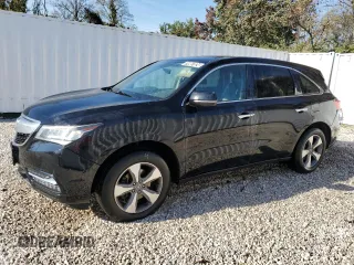 2016 Acura MDX with VIN 5FRYD3H2XGB013721, listed as a Copart auction lot 74907824 with 111,963 mi miles and Clean Title. Bid and sale history available at carsss.com. Image 1.