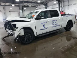 2022 Ram 1500 Laramie with VIN 1C6SRFRT9NN387423, listed as a Copart auction lot 47548225 with 63,656 mi miles and Salvage title. Bid and sale history available at DreamBid. Image 1.