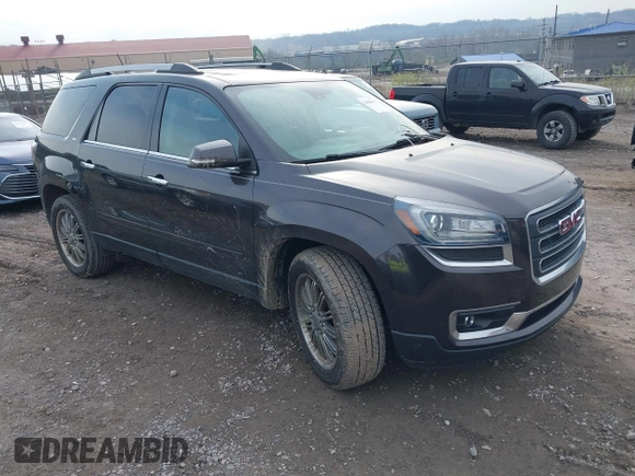 2016 GMC Acadia SLT with VIN 1GKKVRKD6GJ168278, listed as a IAAI auction lot 42028962 with 136,059 mi miles. Bid and sale history available at carsss.com. Image 1.