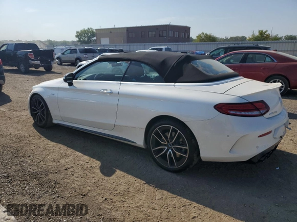2023 Mercedes-Benz C with VIN W1KWK6EB0PG131115, listed as a Copart auction lot 65841683 with 381 mi miles and . Bid and sale history available at DreamBid. Image 2.