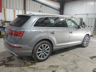 2017 Audi Q7 Premium Plus with VIN WA1LAAF78HD057758, listed as a Copart auction lot 52542015 with 79,681 mi miles and Salvage Title. Bid and sale history available at DreamBid. Image 3.