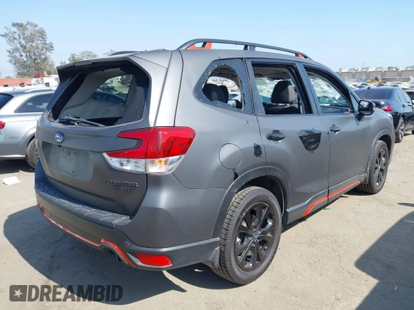 2020 Subaru Forester Special Sports with VIN JF2SKAMC5LH489385, listed as a IAAI auction lot 42599177 with 107,338 mi miles and . Bid and sale history available at DreamBid. Image 4.
