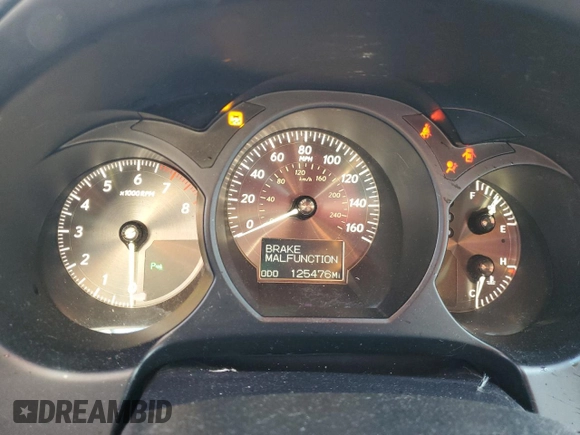 2008 Lexus GS 350 with VIN JTHBE96S380030420, listed as a Copart auction lot 47260175 with 125,476 mi miles and Salvage Title. Bid and sale history available at carsss.com. Image 9.