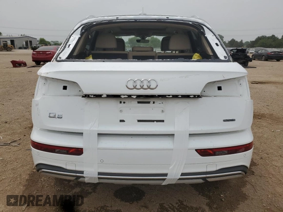 2021 Audi Q5 Premium Plus с VIN WA1BAAFY5M2071840, выставлен на аукционе Copart как лот 60482625 с пробегом 24 399 миль миль и Списание • Salvage title. История ставок и продаж доступна на DreamBid. Изображение 6.