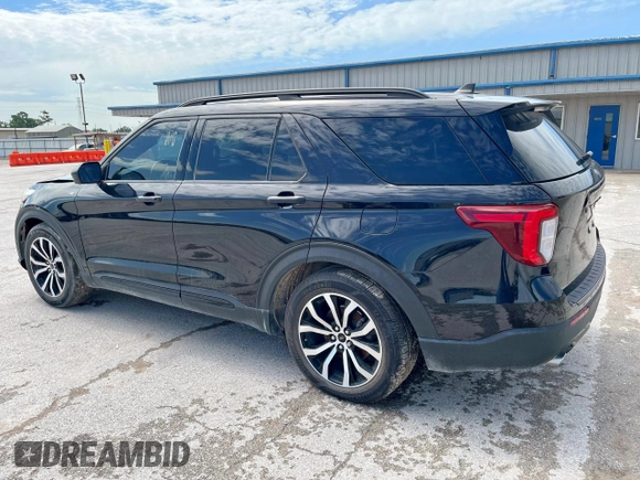 2022 Ford Explorer ST-Line z VIN 1FMSK7KH8NGA86473, wystawiony jako Copart lot #59979545 z przebiegiem 61 412 mil mil oraz Szkoda całkowita • Salvage title. Historia ofert i sprzedaży dostępna na DreamBid. Obrazek 2.