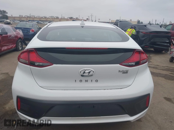 2022 Hyundai Ioniq Blue with VIN KMHC65LC7NU280672, listed as a IAAI auction lot 42432826 with 11,486 mi miles and . Bid and sale history available at DreamBid. Image 17.