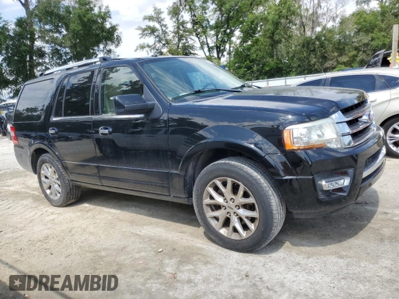 2016 Ford Expedition Limited with VIN 1FMJU1KT8GEF27119, listed as a Copart auction lot 54936675 with 103,281 mi miles and Non repairable. Bid and sale history available at DreamBid. Image 4.
