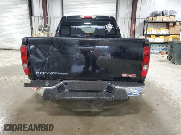2007 GMC Canyon SLE2 with VIN 1GTDT13E878249759, listed as a Copart auction lot 85816874 with 151,465 mi miles and Salvage Title. Bid and sale history available at carsss.com. Image 6.