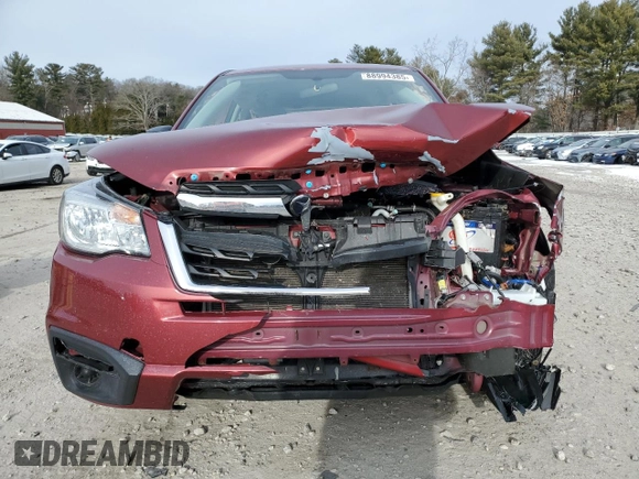 2017 Subaru Forester with VIN JF2SJAAC3HG499417, listed as a Copart auction lot 88994385 with 91,914 mi miles and Salvage title. Bid and sale history available at DreamBid. Image 5.