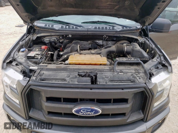 2016 Ford F-150 XL with VIN 1FTEW1CP4GKE34293, listed as a Copart auction lot 58956345 with 209,574 mi miles and Clean title. Bid and sale history available at DreamBid. Image 11.