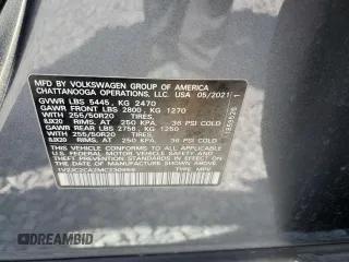 2021 Volkswagen Atlas SE with VIN 1V2JC2CA2MC230959, listed as a Copart auction lot 49097915 with 61,530 mi miles and Salvage title. Bid and sale history available at DreamBid. Image 14.
