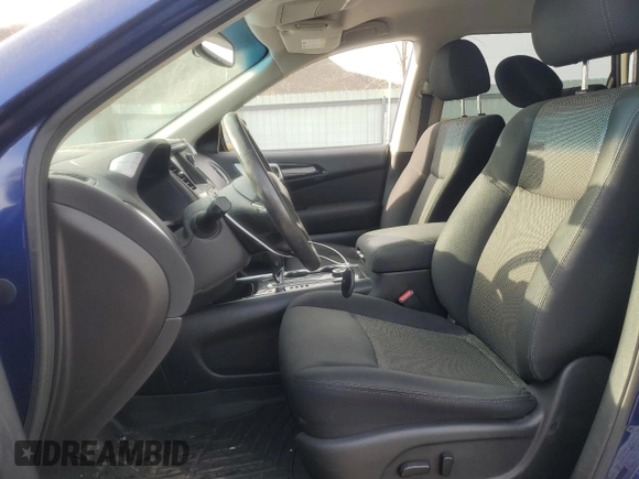 2017 Nissan Pathfinder SL with VIN 5N1DR2MM0HC618585, listed as a Copart auction lot 54053335 with 110,303 mi miles and Salvage Title. Bid and sale history available at DreamBid. Image 7.