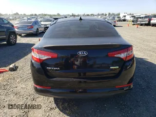 2012 Kia Optima Hybrid with VIN KNAGM4AD0C5020149, listed as a Copart auction lot 55837345 with 183,920 mi miles and Clean Title. Bid and sale history available at DreamBid. Image 6.