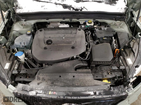 2023 Volvo XC40 Plus Dark Theme with VIN YV4L12UW2P2024297, listed as a Copart auction lot 44742735 with 15,666 mi miles and Salvage title. Bid and sale history available at DreamBid. Image 12.