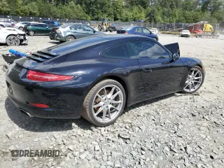 2016 Porsche 911 Carrera with VIN WP0AA2A91GS106157, listed as a Copart auction lot 69462124 with 25,998 mi miles and Salvage Title. Bid and sale history available at carsss.com. Image 3.