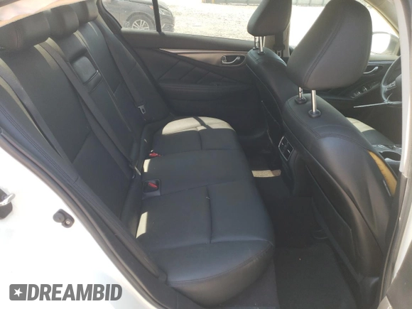 2017 Infiniti Q50 2.0t Sport with VIN JN1CV7AR4HM682389, listed as a Copart auction lot 80712394 with 112,492 mi miles and Salvage Title. Bid and sale history available at carsss.com. Image 10.