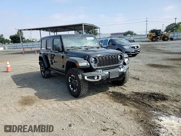 2024 Jeep Wrangler Rubicon z VIN 1C4RJXR6XRW291900, wystawiony jako Copart lot #61682885 z przebiegiem Nie podano mil oraz Szkoda całkowita • Salvage title. Historia ofert i sprzedaży dostępna na DreamBid. Obrazek 14.