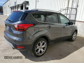 2019 Ford Escape Titanium with VIN 1FMCU9J91KUA15536, listed as a Copart auction lot 49584235 with 158,014 mi miles and Clean Title. Bid and sale history available at carsss.com. Image 3.
