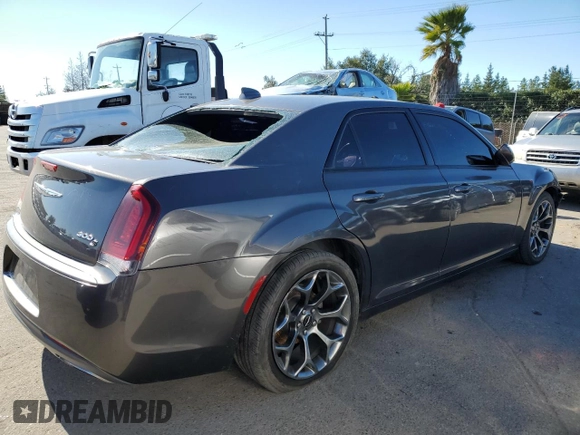 2017 Chrysler 300 S with VIN 2C3CCABG3HH663272, listed as a Copart auction lot 45564765 with 93,824 mi miles and Salvage Title. Bid and sale history available at DreamBid. Image 3.