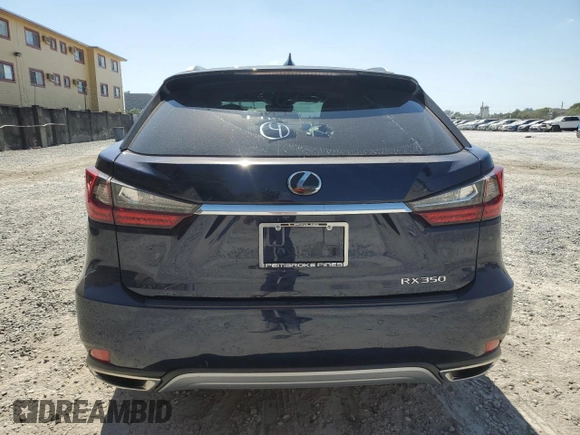 2022 Lexus RX 350 with VIN 2T2HZMAAXNC248465, listed as a Copart auction lot 54985785 with 13,148 mi miles and Non Repairable. Bid and sale history available at DreamBid. Image 6.