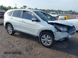 2014 Honda CR-V EX z VIN 5J6RM4H59EL115280, wystawiony jako IAAI lot #42435277 z przebiegiem 84 373 mil mil oraz . Historia ofert i sprzedaży dostępna na DreamBid. Obrazek 1.
