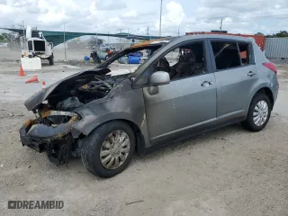 2009 Nissan Versa 1.8 S with VIN 3N1BC13EX9L501834, listed as a Copart auction lot 79740684 with 0 mi miles and Non Repairable. Bid and sale history available at carsss.com. Image 1.