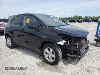 2020 Chevrolet Trax LS with VIN KL7CJKSB5LB087839, listed as a Copart auction lot 54225605 with 114,619 mi miles and Salvage title. Bid and sale history available at DreamBid. Image 4.