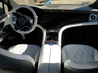 2023 Mercedes-Benz EQS with VIN W1KCG4EBXPA040770, listed as a Copart auction lot 43034264 with 0 mi miles. Bid and sale history available at carsss.com. Image 8.