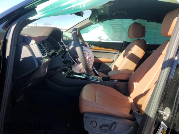 2024 Audi Q5 Premium with VIN WA1ABAFY7R2067157, listed as a Copart auction lot 83634674 with 4,340 mi miles and Salvage Title. Bid and sale history available at carsss.com. Image 7.