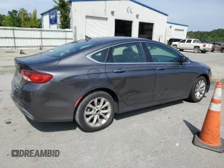 2015 Chrysler 200 C with VIN 1C3CCCCG2FN545762, listed as a Copart auction lot 53960825 with 119,873 mi miles and Clean Title. Bid and sale history available at DreamBid. Image 3.