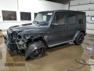 2021 Mercedes-Benz G with VIN W1NYC7HJ6MX390673, listed as a Copart auction lot 86930434 with 49,635 mi miles and Salvage Title. Bid and sale history available at carsss.com. Image 1.