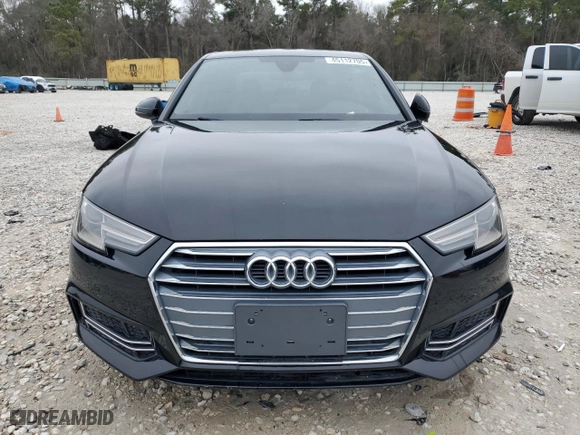 2018 Audi A4 Premium with VIN WAUKMAF43JA068573, listed as a Copart auction lot 45112705 with 65,027 mi miles and Salvage Title. Bid and sale history available at carsss.com. Image 5.